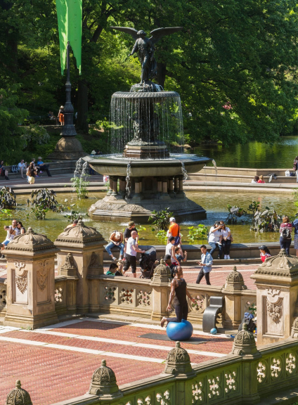 Angel of the Waters at Bethesda Terrace