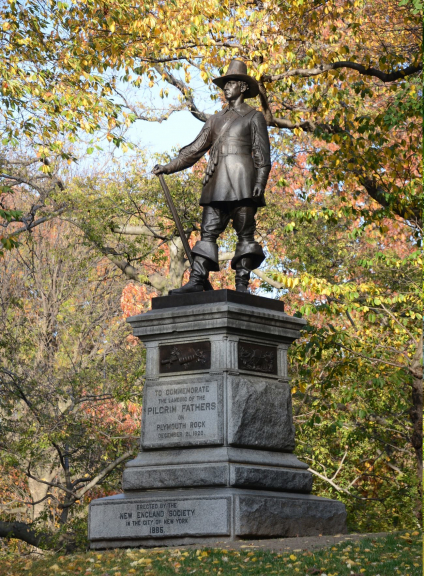 Pilgrim Statue