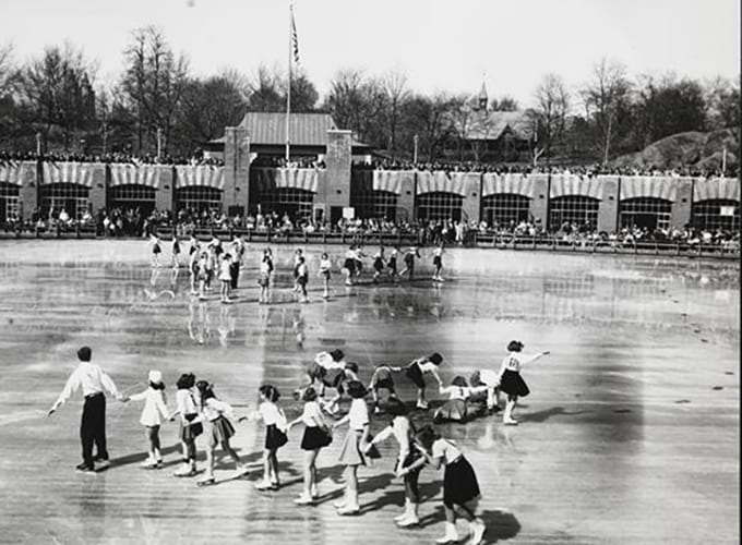 Wollman Rink in the 1950's