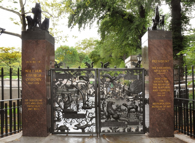 The Osborne Gates at the Ancient Playground
