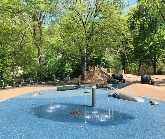 Safari Playground Water Feature