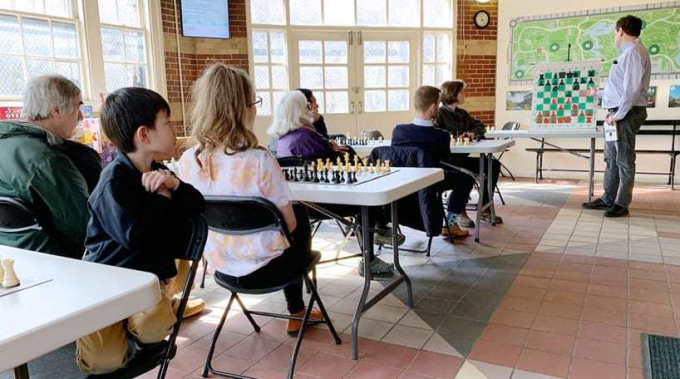 Lesson at Chess & Checkers House
