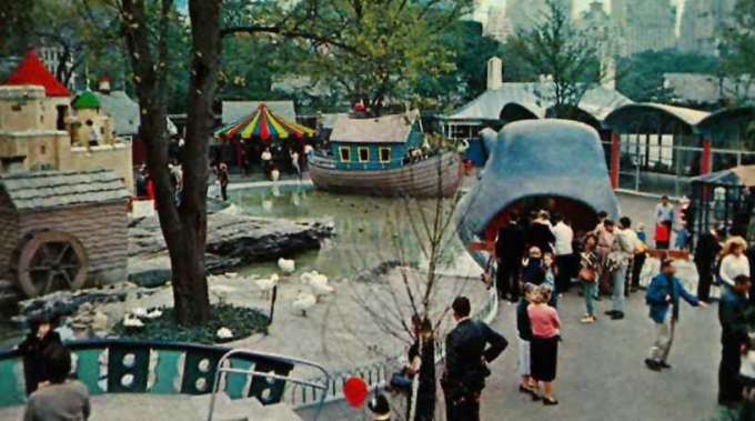 Fairy tale world of the children's zoo