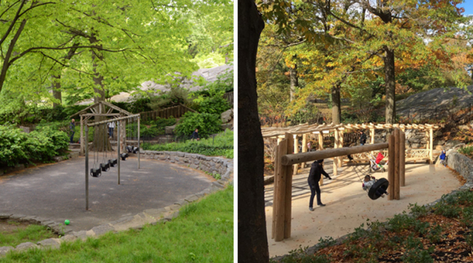 Billy Johnson Playground - Before and After