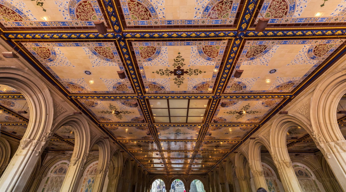 Minton Tiles at Bethesda Arcade