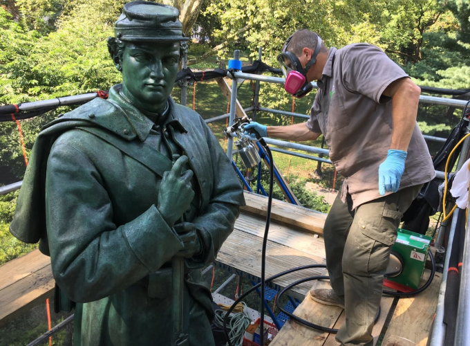 Conserving 7th Regiment Memorial in 2017