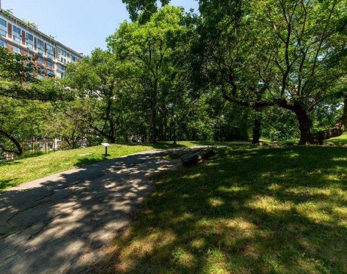 A view of Summit Rock in the present day