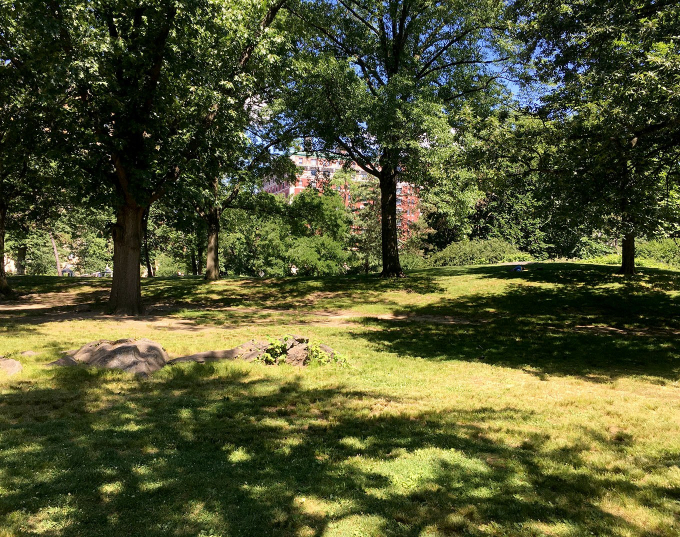 The site of Seneca Village