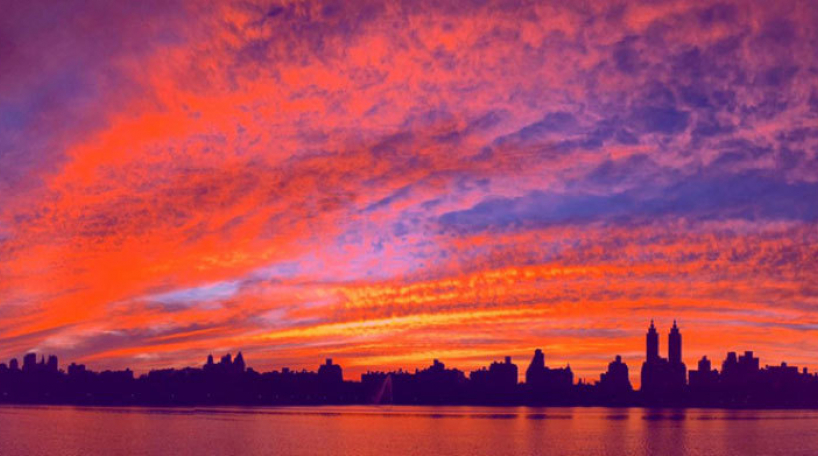 Sunset at the Reservoir