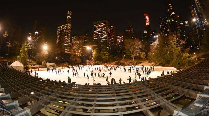 Wollman Rink at Night