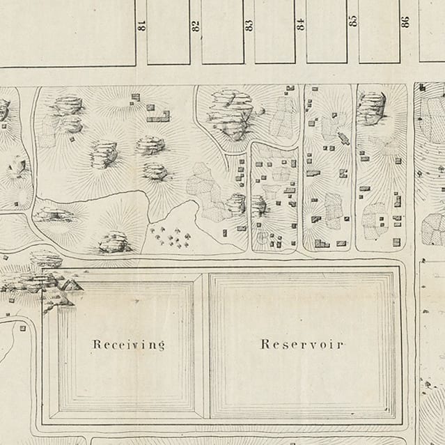 Map of Seneca Village