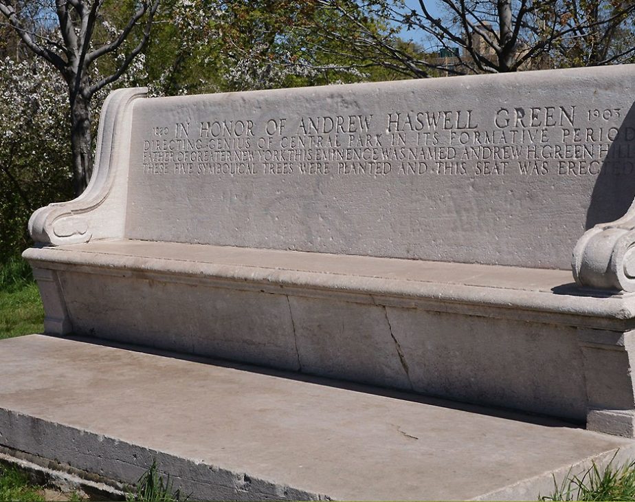 Andrew Haswell Green Bench