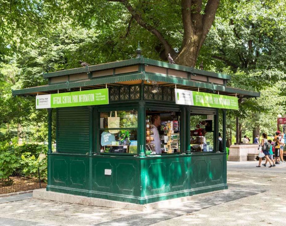 Columbus Circle Info Kiosk