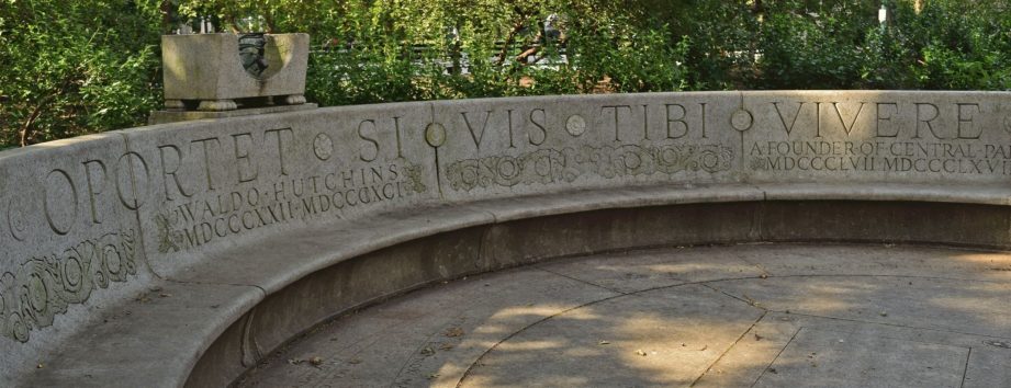 Waldo Hutchins Bench