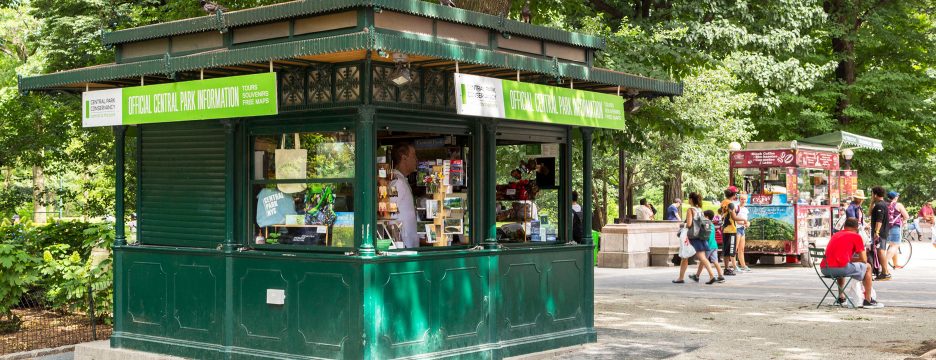 Columbus Circle Info Kiosk
