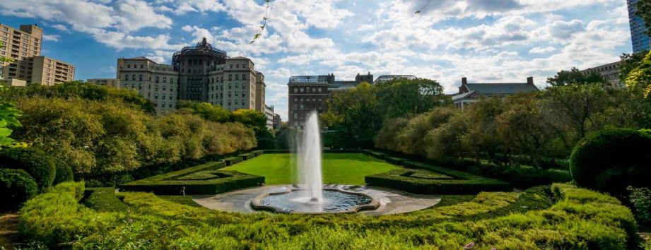 Conservatory Garden Center Fountain