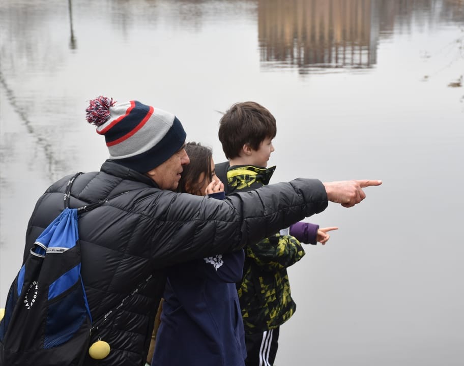 Harlem Meer in winter
